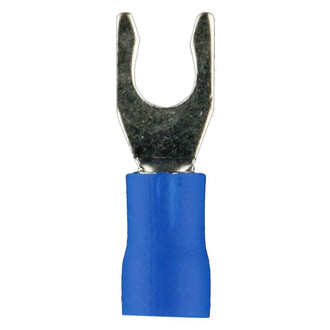 Install Bay® - #6 16/14 Gauge Vinyl Insulated Blue Spade Terminals