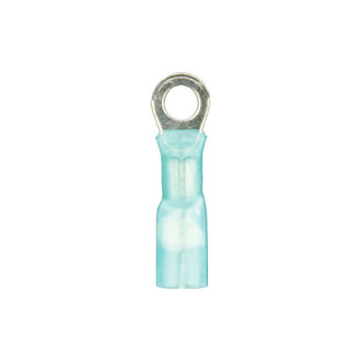 Install Bay® - 5/16" 16/14 Gauge Heat Shrink Blue Ring Terminals