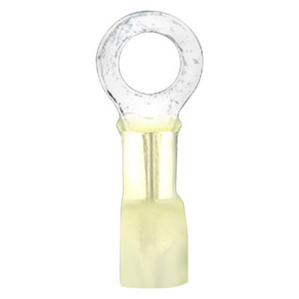 Install Bay® - #10 12/10 Gauge Heat Shrink Yellow Ring Terminals