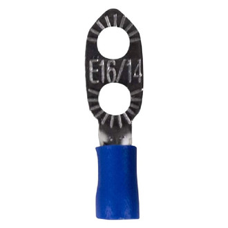 Install Bay® - 16/14 Gauge Blue 2-Holes Earl Grounding Terminals