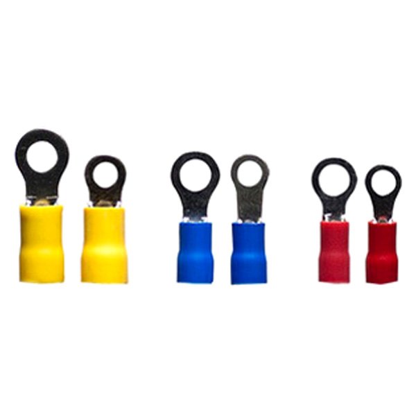 Install Bay® - #8 and #10 22/10 Gauge Vinyl Insulated Ring Terminals Assortment