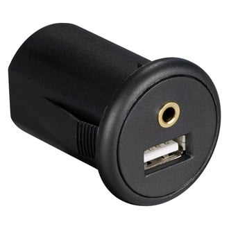 Install Bay® - 1.5 m Round Snap-in Extension USB to 3.5 mm Ports Cable