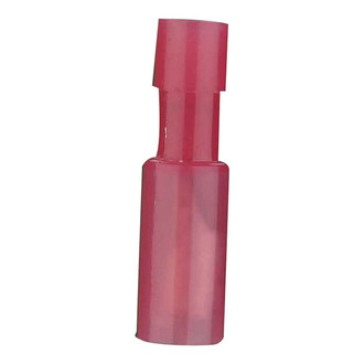 Install Bay® - 22/18 Gauge Nylon Insulated Red Female Bullet Connectors
