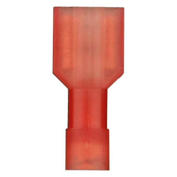Install Bay® - 0.250" 22/18 Gauge Nylon Fully Insulated Red Female Quick Disconnect Connectors
