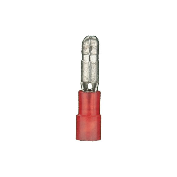 Install Bay® - 22/18 Gauge Nylon Insulated Red Male Bullet Connectors