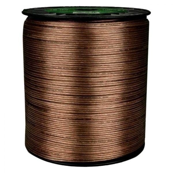 Install Bay® - 12 AWG 2-Way 500' Clear Stranded GPT Speaker Wire