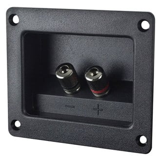 Install Bay® TCSB2 - 2" Nickel Square Binding Post Terminal Cup
