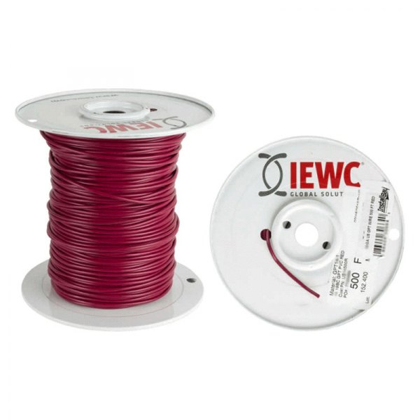 Install Bay® - 12 AWG Single 500' Red Stranded GPT Primary Wire
