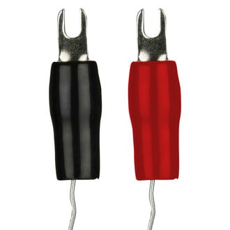 Install Bay® - #10 Nickel Red and Black Barrier Spade Terminals