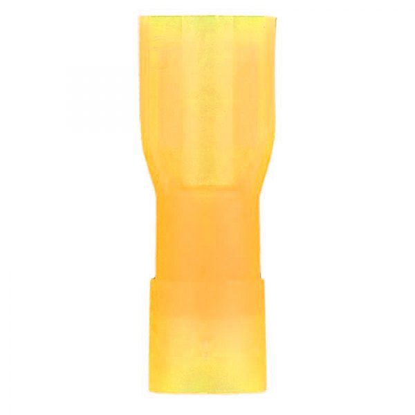 Install Bay® - 0.250" 12/10 Gauge Nylon Fully Insulated Yellow Female Quick Disconnect Connectors