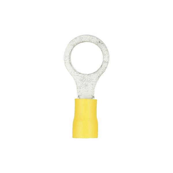 Install Bay® - #10 12/10 Gauge Vinyl Insulated Yellow Ring Terminals
