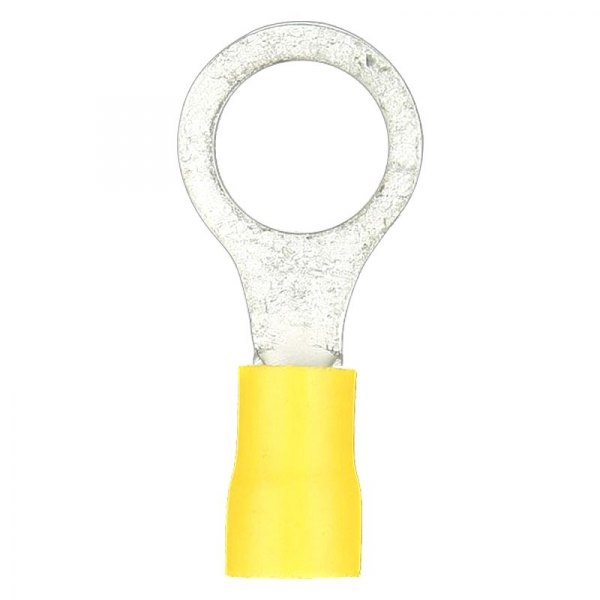 Install Bay® - #8 12/10 Gauge Vinyl Insulated Yellow Ring Terminals