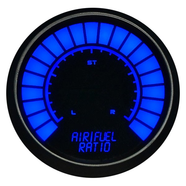Intellitronix® - 2-1/16" LED Digital Bargraph Narrowband Air/Fuel Ratio Gauge
