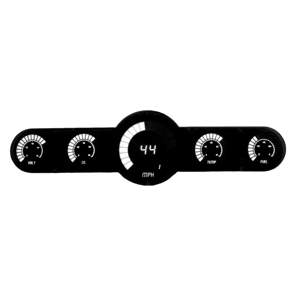 Intellitronix® - LED Digital 5.5-Gauge Panel, White