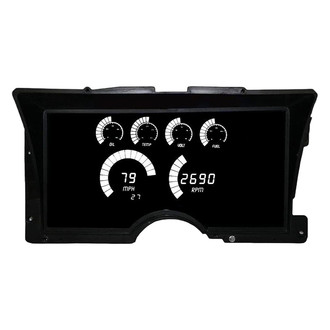 Intellitronix® - Direct Fit LED Bargraph Gauge Panel, White