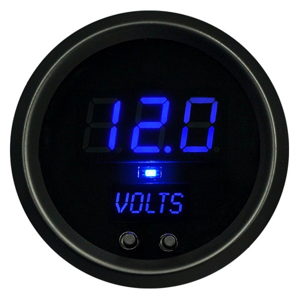 Intellitronix® - 2-5/8" LED Digital Voltmeter, Blue, 7-25.5 V