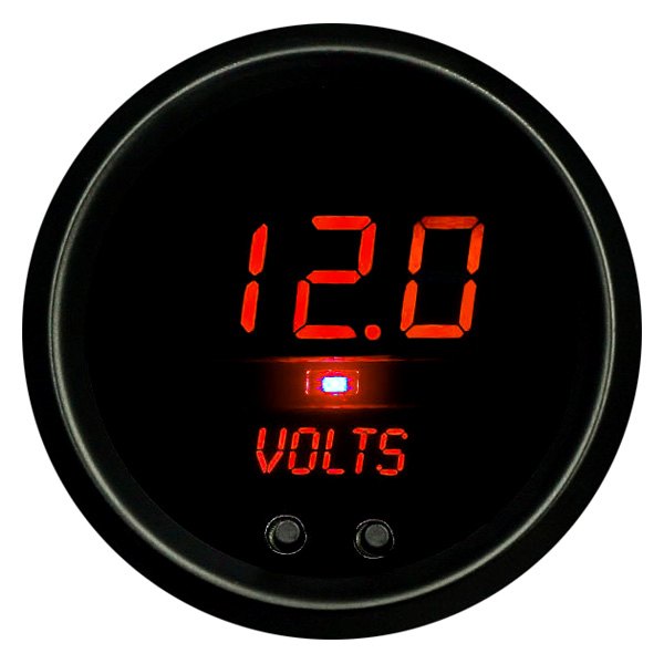 Intellitronix® - 2-5/8" LED Digital Voltmeter, Red, 7-25.5 V