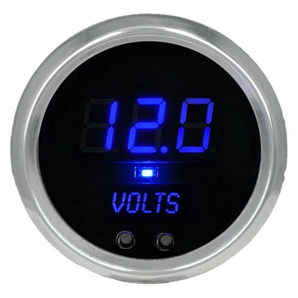 Intellitronix® - 2-5/8" LED Digital Voltmeter, Blue, 7-25.5 V