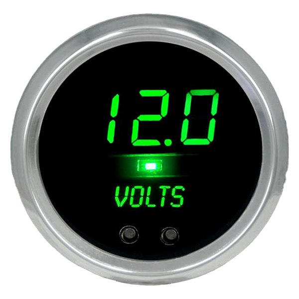 Intellitronix® - 2-5/8" LED Digital Voltmeter, Green, 7-25.5 V