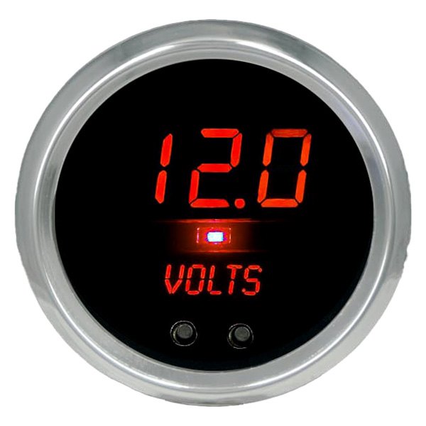Intellitronix® - 2-5/8" LED Digital Voltmeter, Red, 7-25.5 V