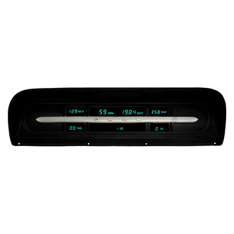 Intellitronix® - Direct Fit LED Digital Gauge Cluster, Teal
