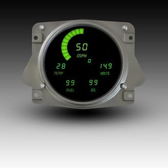 Intellitronix® - Direct Fit LED Digital Gauge Panel, Green
