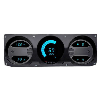Intellitronix® - Direct Fit LED Digital Gauge Panel, Teal