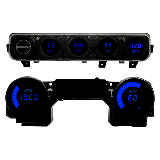 Intellitronix® - Direct Fit LED Digital Gauge Panel, Blue