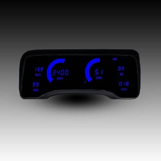 Intellitronix® - Direct Fit LED Digital Gauge Panel, Blue