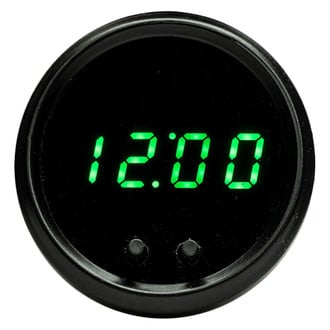 Intellitronix® - 2-1/16" LED Digital Clock, Green