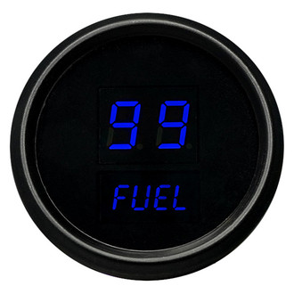 Intellitronix® - 2-1/16" LED Digital Fuel Level Gauge, Blue