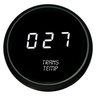 Intellitronix® - 2-1/16" LED Digital Transmission Temperature Gauge, White, 50-350 F