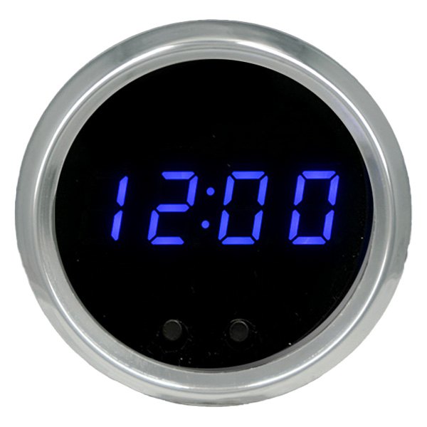 Intellitronix® - 2-1/16" LED Digital Clock, Blue