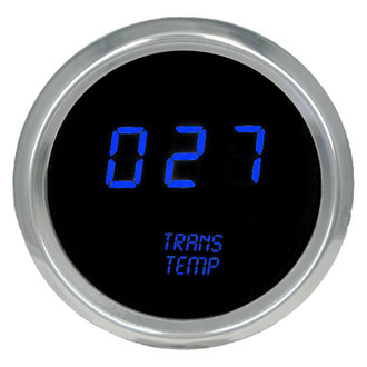 Intellitronix® - 2-1/16" LED Digital Transmission Temperature Gauge, Blue, 50-350 F