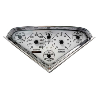 Intellitronix® - White Lightning™ Direct Fit Analog Gauge Panel, Blue