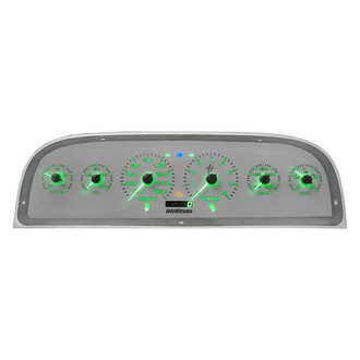 Intellitronix® - White Lightning™ Direct Fit Analog Gauge Panel, Green