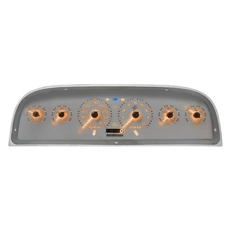 Intellitronix® - White Lightning™ Direct Fit Analog Gauge Panel, Orange