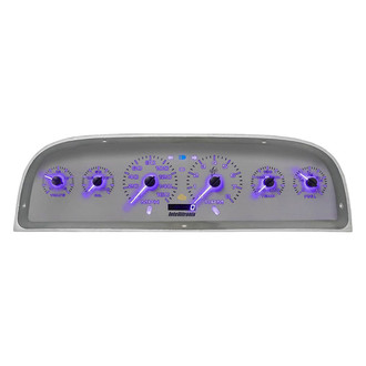 Intellitronix® - White Lightning™ Direct Fit Analog Gauge Panel, Purple