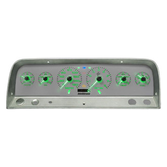 Intellitronix® - White Lightning™ Direct Fit Analog Gauge Panel, Green