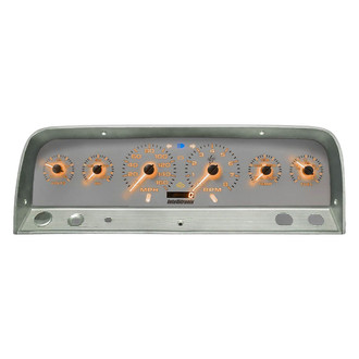Intellitronix® - White Lightning™ Direct Fit Analog Gauge Panel, Orange