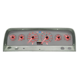 Intellitronix® - White Lightning™ Direct Fit Analog Gauge Panel, Red