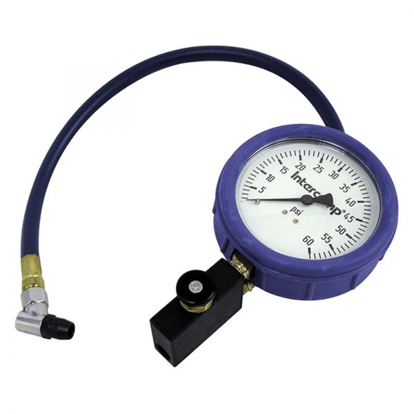 Intercomp® - 0 to 60 psi Fill Bleed and Read Dial Tire Pressure Gauge
