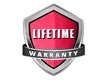Covered with a lifetime warranty