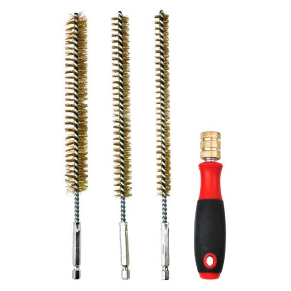 IPA® - 3-piece Brass Long Reach Bore Brush Set