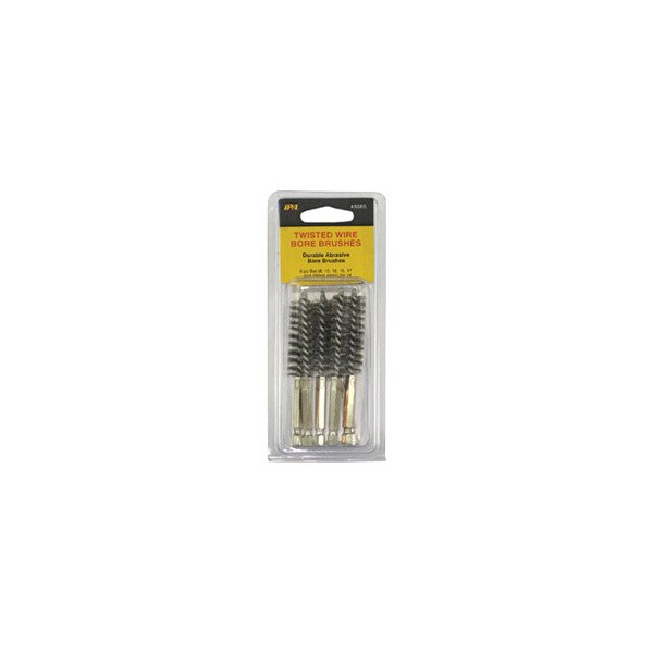 IPA® - 6-piece Stainless Steel Twisted Wire Bore Brush Set with 1/4" Hax Shank