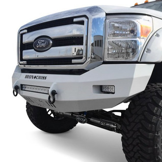 Iron Cross® - Low Profile Series Full Width Matte Black Front HD Bumper