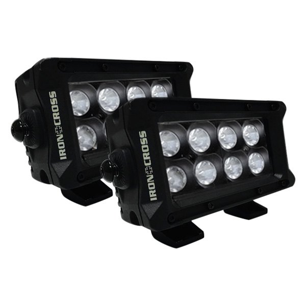 Iron Cross® - Maxx Black 5.5" Dual Row Spot Beam LED Light Bars