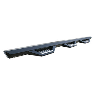 Iron Cross® - Cab Length Black Mounting Brackets for Running Boards