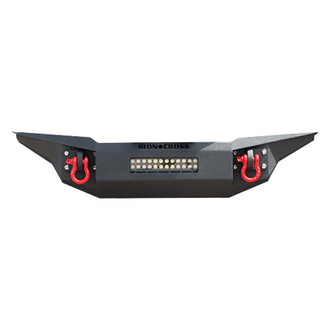 Iron Cross® - Full Width Matte Black Front Winch HD Bumper