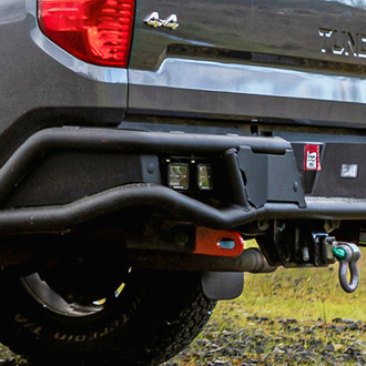 Ironman 4x4® - Raid Full Width Black Powder Coated Rear Pre-Runner Bumper